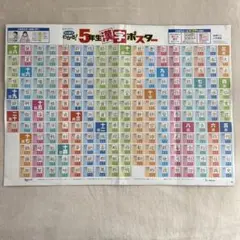 同梱で¥100⭐︎5年生　漢字ポスター