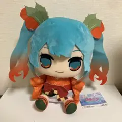 FuRyu 初音ミク きゅるまるBIGぬいぐるみ 〜ほおずきver.〜②のサムネイル