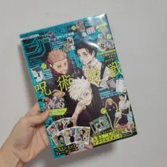 ジャンプ GIGA呪術廻戦特集号 アクリルスタンド フレークシール 五条悟ブック