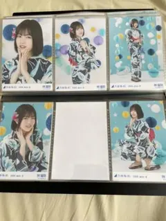 乃木坂46 林瑠奈 浴衣 生写真 5種コンプ