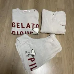 GELATO PIQUE スヌーピー ルームウェアセット
