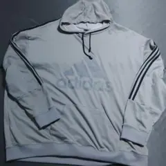 美品 adidas アディダス オーバーサイズパーカー プルオーバー 8XO