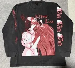 【即完売品】 ラスト1枚 エルフェンリート アニメTシャツ XL fade