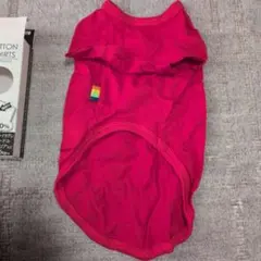 VERY コットンTシャツ レッド D3号 犬服