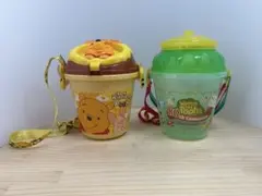 【美品】プーさん ポップコーンバケット セット ディズニーランド 80周年 限定