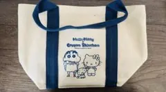 サンリオ当たりくじハローキティ×クレヨンしんちゃんコラボトートバッグ