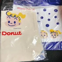 ミスタードーナツ福袋2026 オサムグッズ トートバッグ ハンドタオル 2点