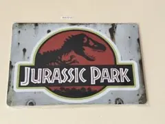 JURASSIC PARK ブリキ看板
