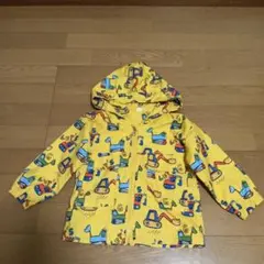 ♦️【美品】ウィンドブレーカー(ショベルカー達)イエロー【100cm】