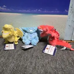 遊戯王 ゆるぎお〜 三幻神 ぬいぐるみ マスコット 全種セット