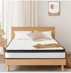 Z-HOM マットレス ダブル 高反発 厚さ17cm ポケットコイル スプリング