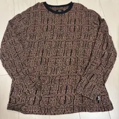 STUSSY Sロゴ総柄　L/SL