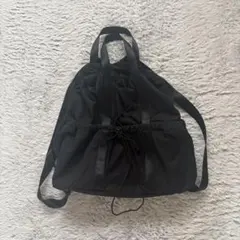 ナップサック 黒 GUのサムネイル
