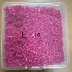 アイロンビーズ 2.6mm E-10 単色 10g 約1000粒 ナノビーズ