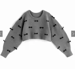 GRL リボンニットトップス