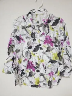 Desigual デグシアル 花柄 五分袖シャツ ブラウス 23SWCW41 - メルカリ