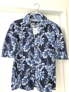 新品 シュリセル 花柄アロハシャツ 綿100% 日本製のサムネイル