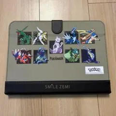 【新品未使用】スマイルゼミ　ポケモンタブレットカバー　カーキ