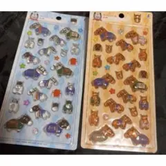 サラブレッドコレクション ぷっくりシール ゴールドシップ オルフェーブル