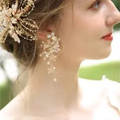 ウェディング/パーティ用 イヤリング