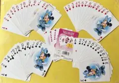 ディズニー　ミニーマウス プラスチックトランプ