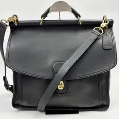 極希少 COACH オールドコーチ 5299 ショルダーバッグ ターンロック 黒