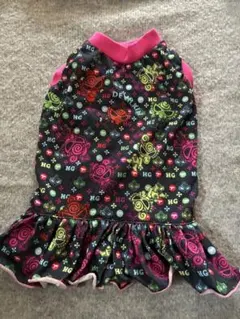 犬服ハンドメイドワンピース　未使用に近い