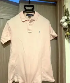 Ralph Lauren ピンク ポロシャツ S