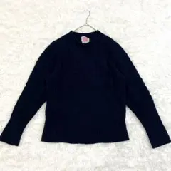 J.PRESS ジェイプレス ニット ケーブル編み クルーネック M セーター