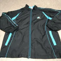 Champion ジャケット ブラック/ブルー ウィンドブレーカー