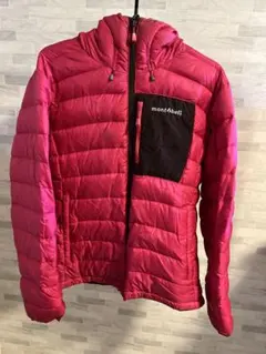 【良品✨】モンベルダウン　Lサイズ　ピンク