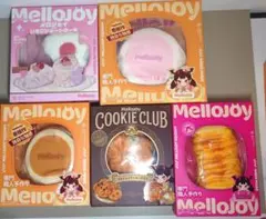 Mellojoy スクイーズ 5点セット まとめ売り おまけ箱&袋2枚付き - メルカリ