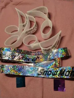 Snow Man ドームツアー 2025-2026銀テープ音符　 キラキラ落下物