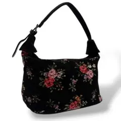 ホットマン アルパロ ワンショルダーバッグ ハンドバッグ シュニール織 花柄