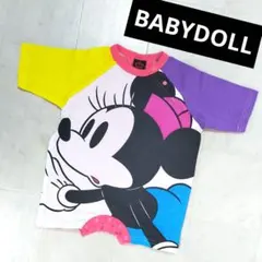 BABYDOLL　ロンパース　80　カラフル　ミニーマウス