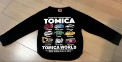 トミカ 長袖カットソー 110 ブラック