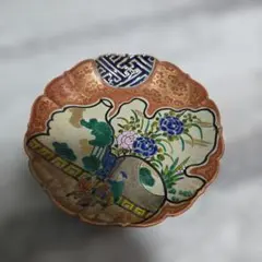 SALE✩.*˚九谷焼 光山窯 花鳥柄 大皿 絵皿 - メルカリ
