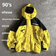 90's ellesse マウテンパーカー　RECCO 日本製　ヴィンテージ