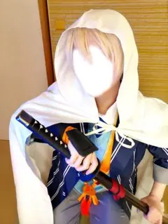 難あり　山姥切国広　軍服　コスプレ　衣装セット　刀剣乱舞　女性M　cosplayのサムネイル