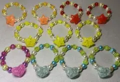 ビーズ　ブレスレット　11個