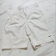NIKE ホワイト ハーフパンツ 30 (M)のサムネイル
