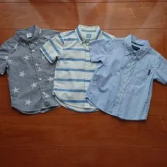 ベビーギャップ、西松屋、半袖シャツ 95cm 3枚セット