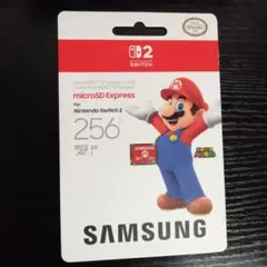 新品未使用 Samsung microSD Nintendo Switch 2