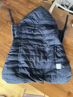 ネイビー ベビーホッパー　防寒ケープ