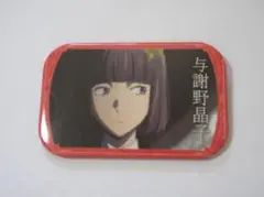 ◎A39 文豪ストレイドッグス 与謝野晶子 スクエア缶バッジ まるかく