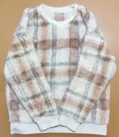 新品UNIQLO　ファーリーフリース　トップス　ピンク　M