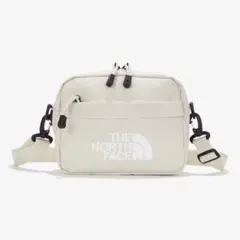 ザノースフェイス ショルダーバッグ　韓国限定品　斜め掛けバッグ　アイボリー
