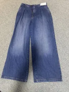 新品タグ付 GU バギージーンズ Mサイズ