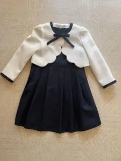 【着画あり】入学式ワンピースボレロ115cm