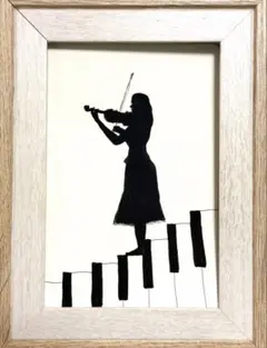 絵画　一点物　チェロ　micchan作　額A3サイズ 絵画 バイオリニスト micchan作 - メルカリ